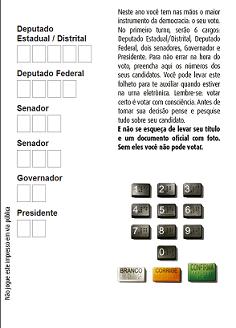 Na propaganda eleitoral gratuita os candidatos a deputado tm apenas alguns segundos para passar sua mensagem