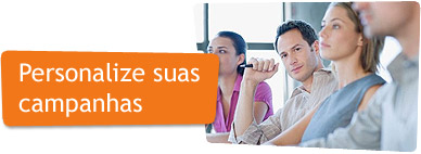 Personalize suas campanhas de e-mail