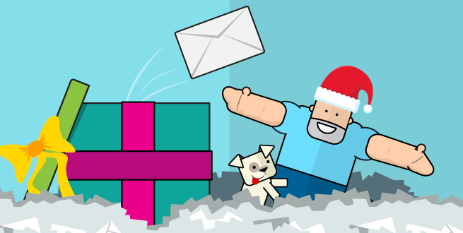 email marketing, email marketing de Natal, email marketing de fim de ano, taxa de abertura, Natal, Boas Festas, Reveilon, Comemoraes, Acontecimento 